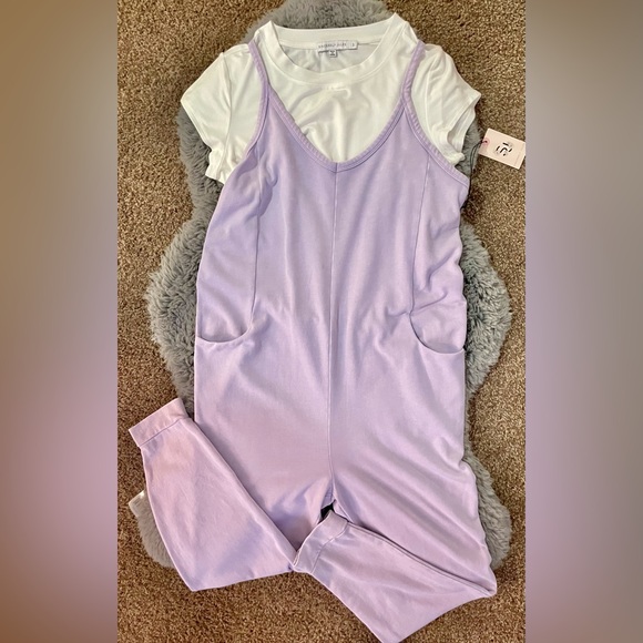 Sincerely Jules Light Purple Casual Jumpsuit - Picture 3 of 10